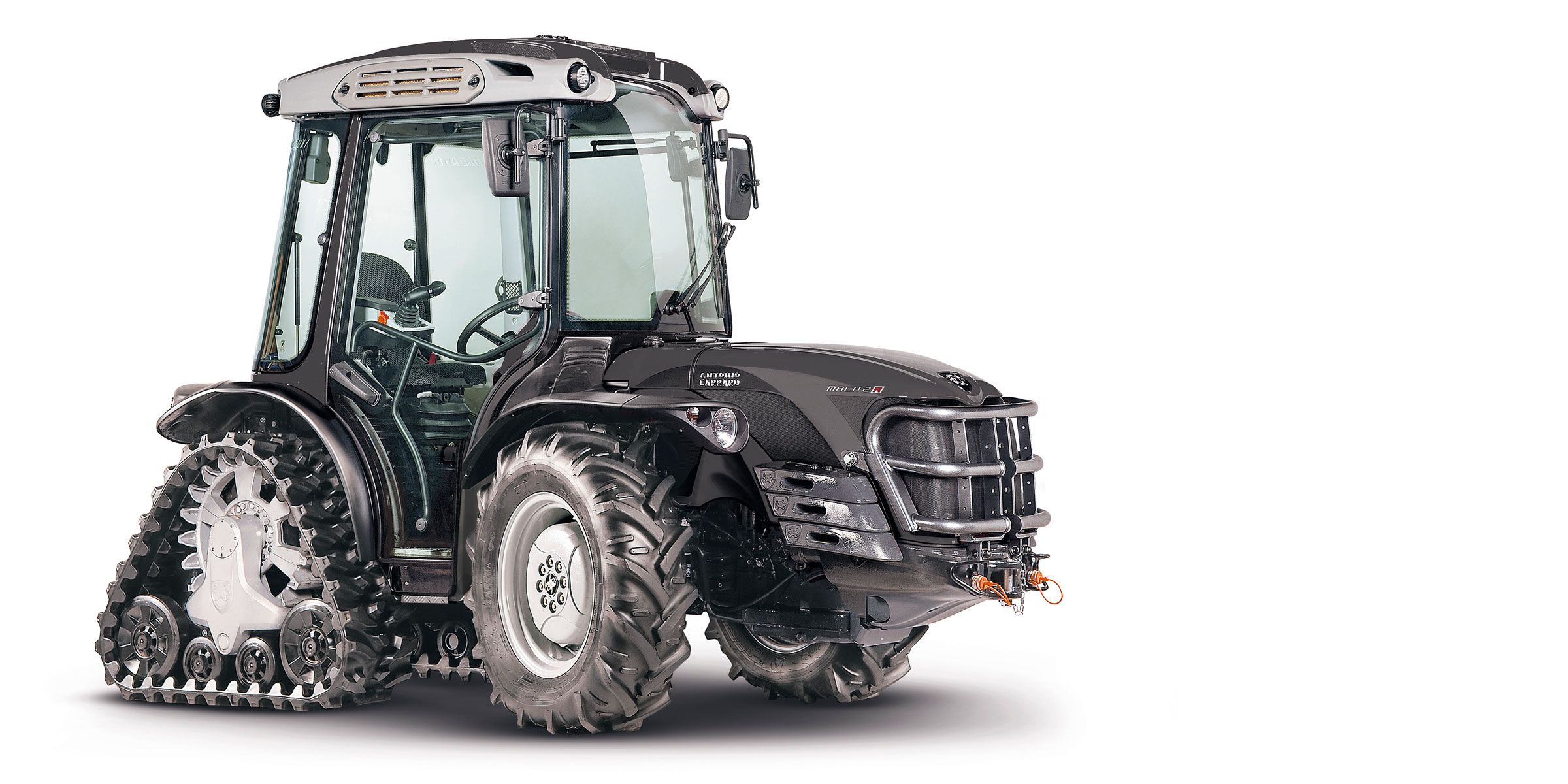 ERGIT R TRACTO(R)EVOLUTION Mach 2 R - 2 chenilles AR et 2 roues motrices AV – réversible